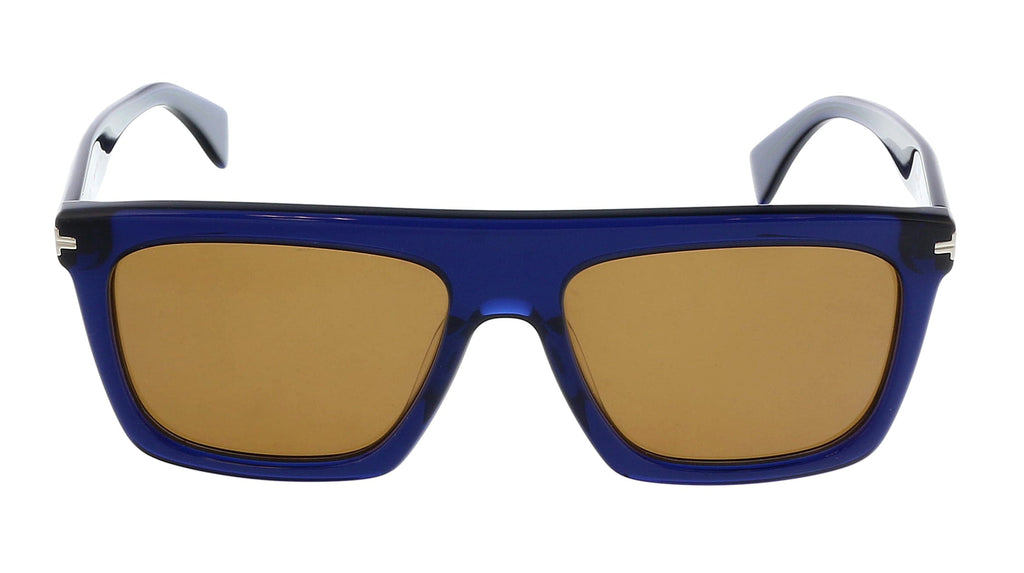 Lanvin LNV612S 424 Full Rim Blue Modified Rectangle  Sunglasses