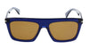 Lanvin LNV612S 424 Full Rim Blue Modified Rectangle  Sunglasses