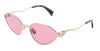 Lanvin  Full Rim Rose Gold / Rose Cat Eye  Sunglasses