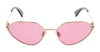 Lanvin LNV115S 724 Full Rim Rose Gold / Rose Cat Eye  Sunglasses