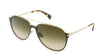 Lanvin  Full Rim Khaki Aviator  Sunglasses