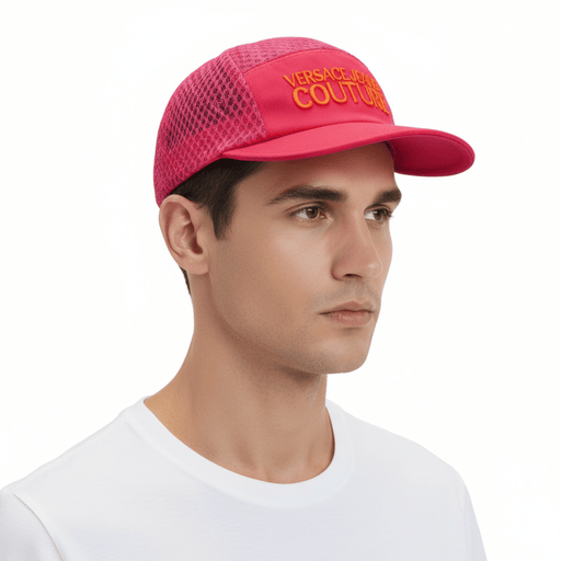 Versace Jeans Couture Hot Pink/Tiger  Signature Baseball Cap