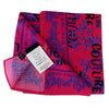Versace Jeans Couture Hot Pink/Violet Signature Baroque Print Square Scarf