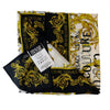 Versace Jeans Couture White/Gold Signature Baroque Print Square Scarf