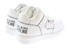 Versace Jeans Couture Signature Mid Top Lace Up White Sneakers-
