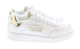 Versace Jeans Couture Low Top Signature White/Gold Sneakers-