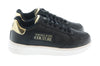 Versace Jeans Couture Low Top Signature Black/Gold Sneakers-