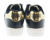 Versace Jeans Couture Low Top Signature Black/Gold Sneakers-