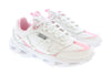 Versace Jeans Couture Low Top Lace Up Athletic White/Pink Sneakers-7