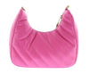 Versace Jeans Couture Hot Pink Medium Scarf Embellished Quilted Hobo Bag