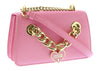 Versace Jeans Couture Baby Pink Small  Charm Link Crossbody bag