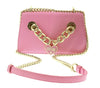 Versace Jeans Couture Baby Pink Small  Charm Link Crossbody bag