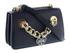 Versace Jeans Couture Black Small  Charm Link Crossbody bag