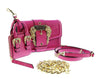 Versace Jeans Couture Hot Pink Small  Baroque Buckle Crossbody bag