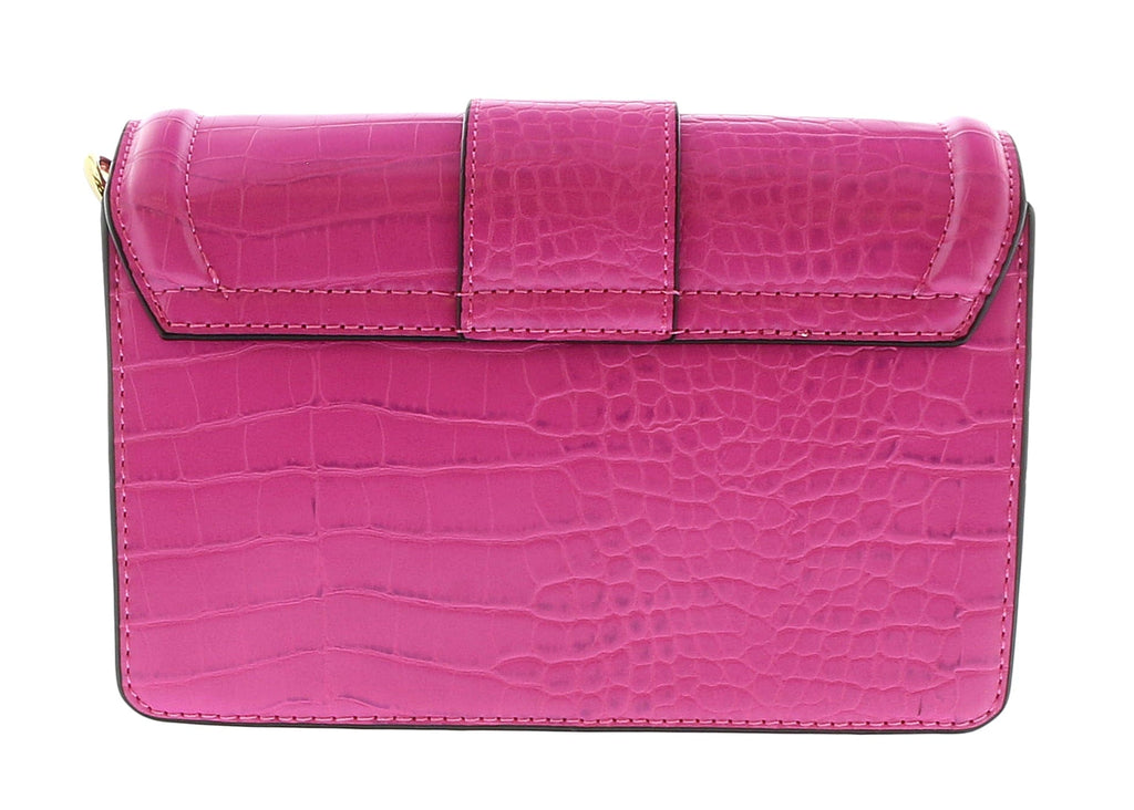 Versace Jeans Couture Hot Pink Small  Baroque Buckle Crossbody bag