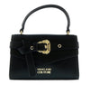 Versace Jeans Couture Black Small  Baroque Buckle Crossbody bag