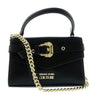 Versace Jeans Couture Black Small  Baroque Buckle Crossbody bag