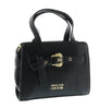 Versace Jeans Couture Black Small  Baroque Buckle Mini bag