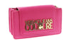 Versace Jeans Couture Hot Pink Small  Structured Signature Mini bag