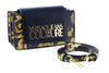 Versace Jeans Couture Black/Gold Small  Structured Signature Mini bag