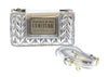 Versace Jeans Couture Argento Small  Structured Signature Mini bag