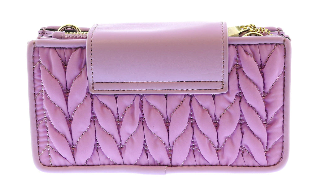 Versace Jeans Couture Lilac Small  Structured Signature Mini bag