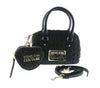 Versace Jeans Couture Black Small  Quilted Bugatti Bag