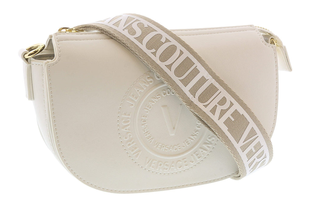 Versace Jeans Couture White Small  Hal Moon Crossbody bag