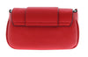 Versace Jeans Couture Red Oversized Signature  Small  Crossbody bag