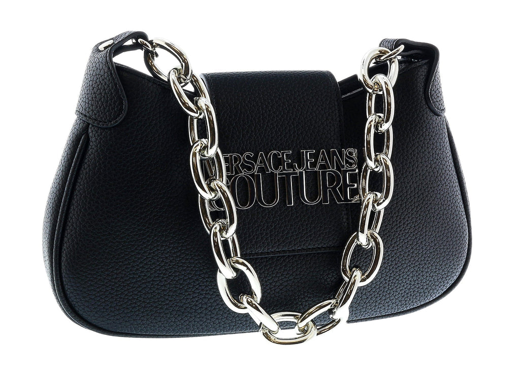Woman crossbody bag Versace Jeans Couture in red faux leather clutch with  chain