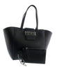 Versace Jeans Couture Black Oversized Signature Shopper Large Tote Bag