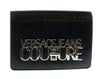 Versace Jeans Couture Black Structured Snake Skin Embossed Small  Crossbody bag