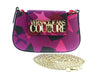 Versace Jeans Couture Crimson/Multi Structured Star Pattern Hobo Medium Crossbody bag