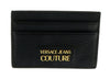 Versace Jeans Couture Black/Gold Small  Classic Flat Cardholder