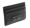 Versace Jeans Couture Black/Silver Small  Classic Flat Cardholder