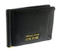 Versace Jeans Couture Black/Gold Small  Classic Bi-Fold  Wallet