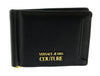 Versace Jeans Couture Black/Gold Small  Classic Bi-Fold  Wallet