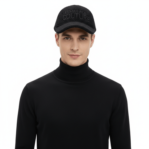 Versace Jeans Couture Black  Signature Baseball Cap