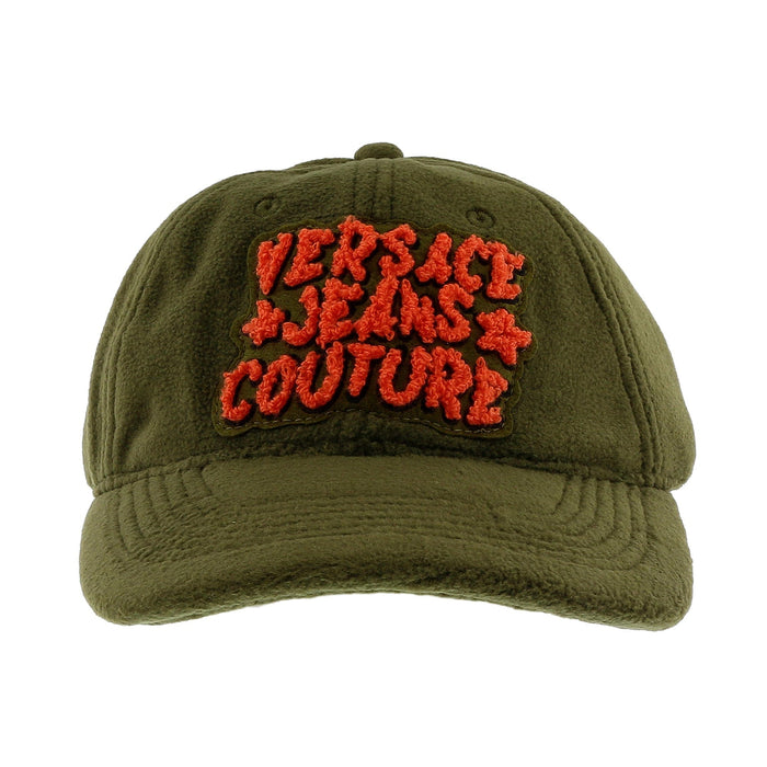Versace Jeans Couture Dark Olive/Flame Orange  Signature Baseball Cap