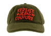 Versace Jeans Couture Dark Olive/Flame Orange  Signature Baseball Cap