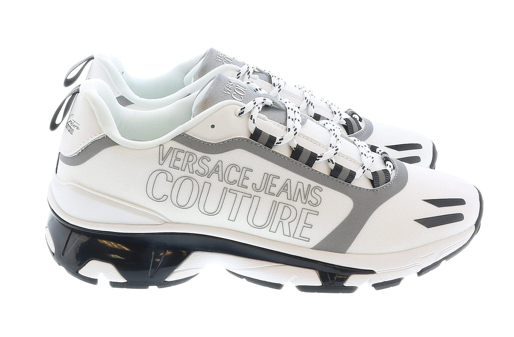 Versace Jeans Couture White Signature Fashion Sneakers-