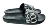 Versace Jeans Couture  Signature Logo Pool Slide-