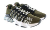Versace Jeans Couture Army Signature Athletic Fashion Sneakers-