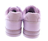 Versace Jeans Couture Fuzzy Lace Up Fashion Lilac Sneakers-