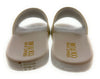 Versace Jeans Couture White/Gold Signature Pool Slide- Store Return -7US Women