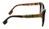 Burberry 0BE4335 393013 Square Full Rim Havana Sunglasses