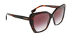 Burberry 0BE4366 39848H Tamsin Top Check Red Havana Cat Eye Full Rim Sunglasses