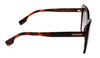Burberry 0BE4366 39848H Tamsin Top Check Red Havana Cat Eye Full Rim Sunglasses