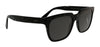 Prada 0PR 04YS 05W731 Rectangular Black Marble Black Sunglasses