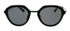 Prada 0PR 05YS 1AB5Z1 Round Black Black Sunglasses